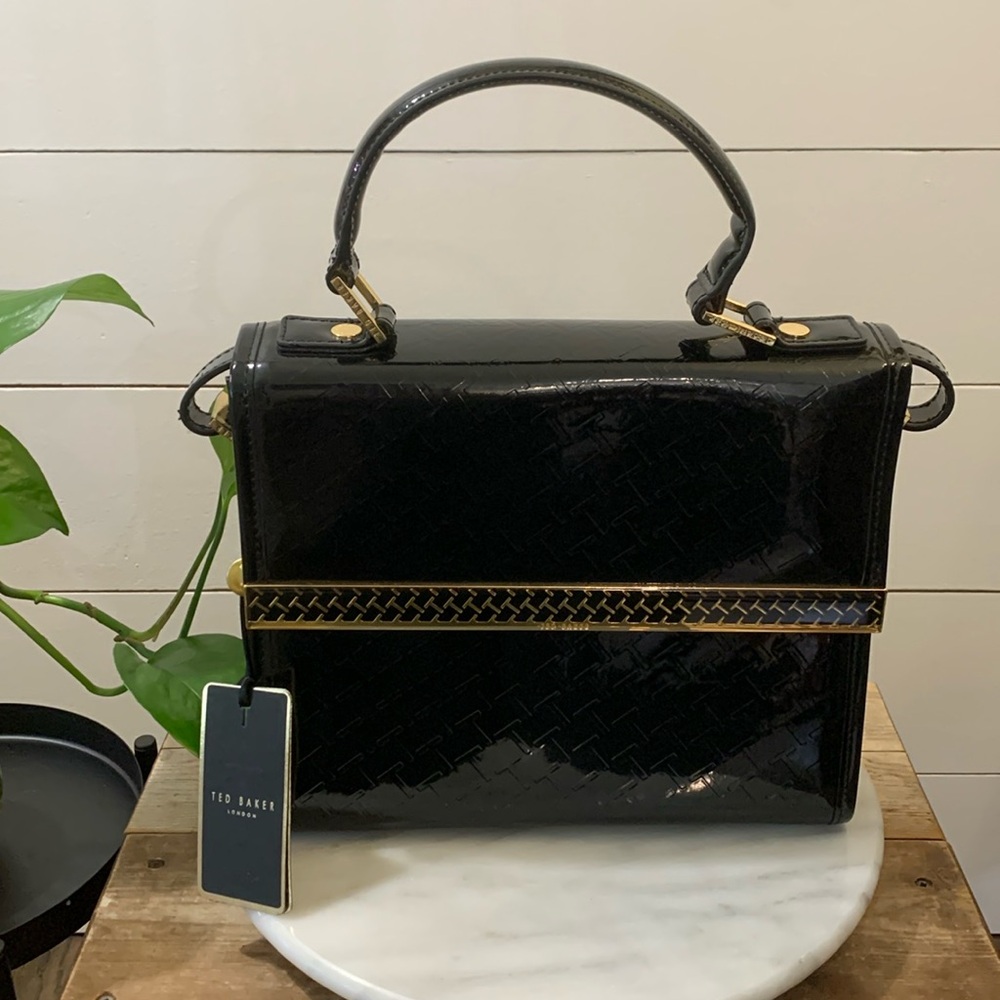 Ted Baker London Black Mini Tote